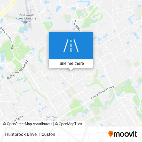 Huntbrook Drive map