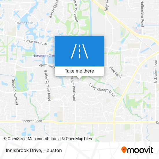 Innisbrook Drive map