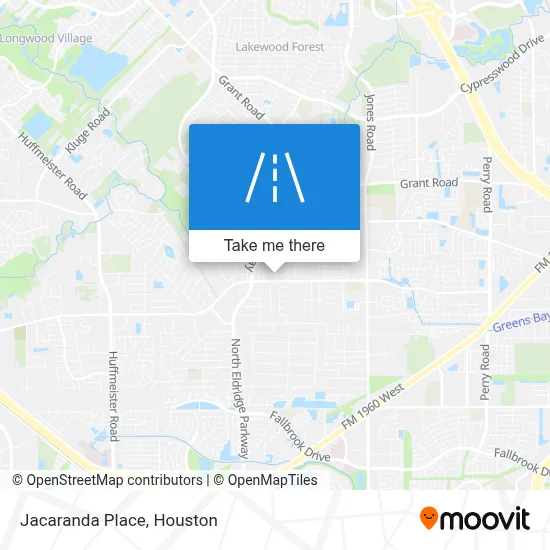 Jacaranda Place map