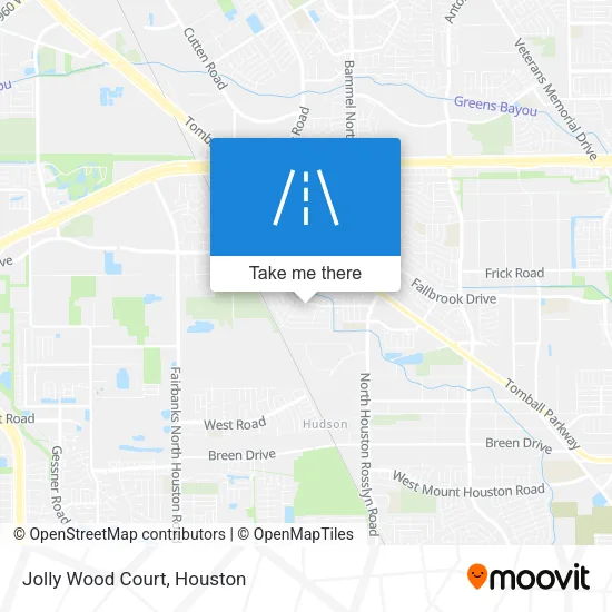 Mapa de Jolly Wood Court