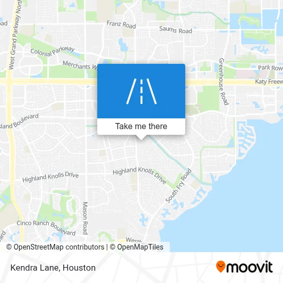 Kendra Lane map