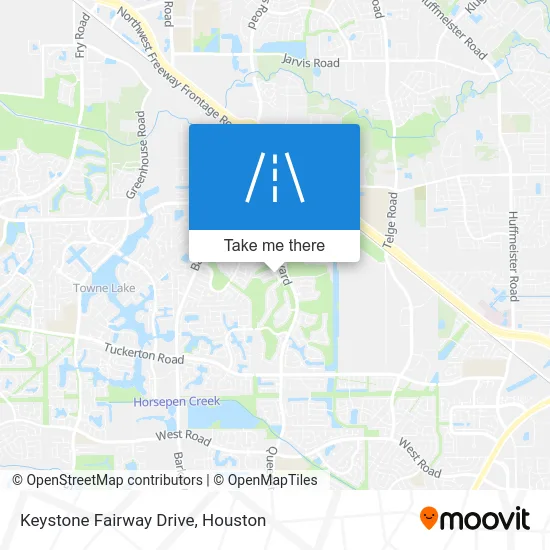 Keystone Fairway Drive map