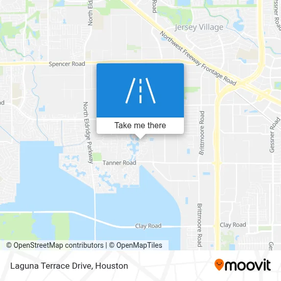 Laguna Terrace Drive map