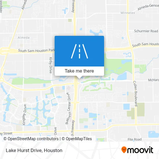 Lake Hurst Drive map