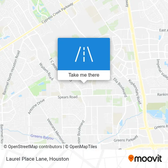 Laurel Place Lane map