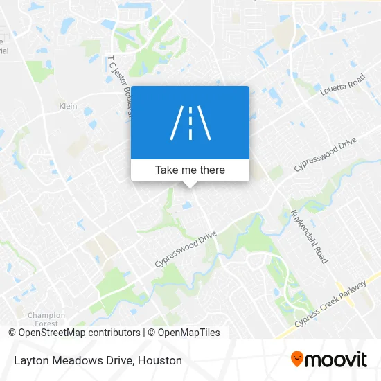 Layton Meadows Drive map
