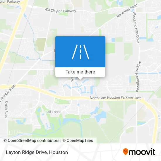 Layton Ridge Drive map