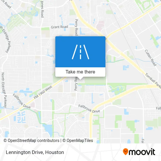 Lennington Drive map