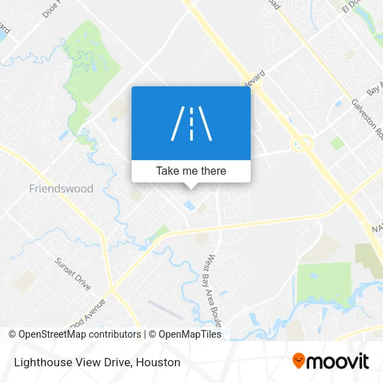 Lighthouse View Drive map