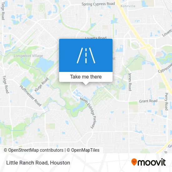 Little Ranch Road map