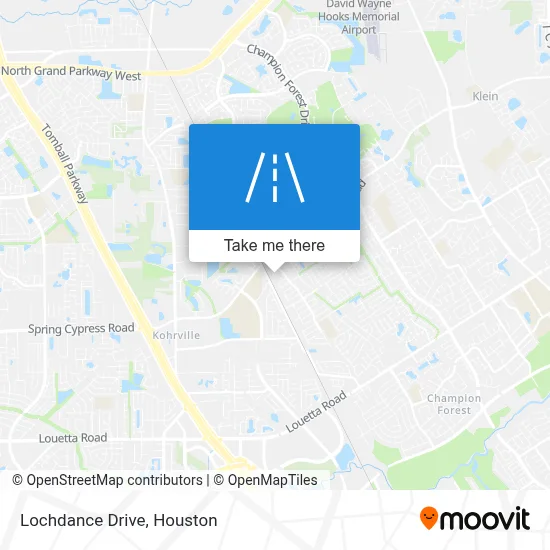 Lochdance Drive map
