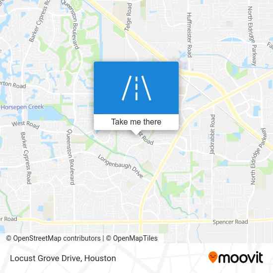 Locust Grove Drive map