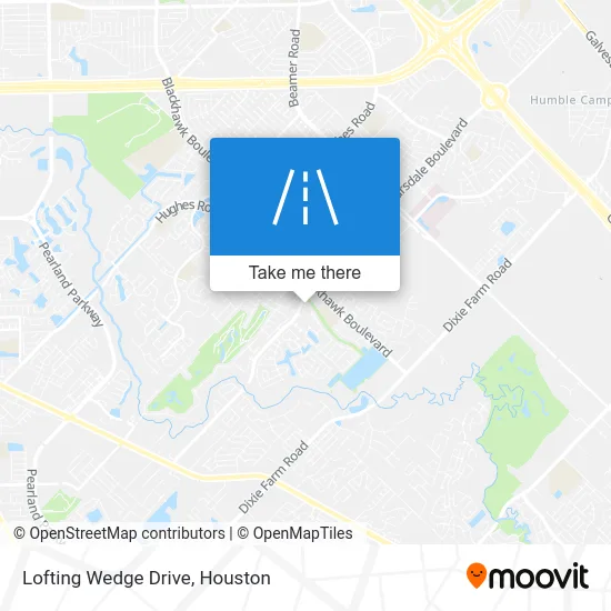 Lofting Wedge Drive map