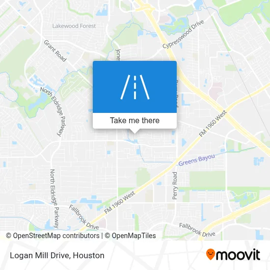 Logan Mill Drive map