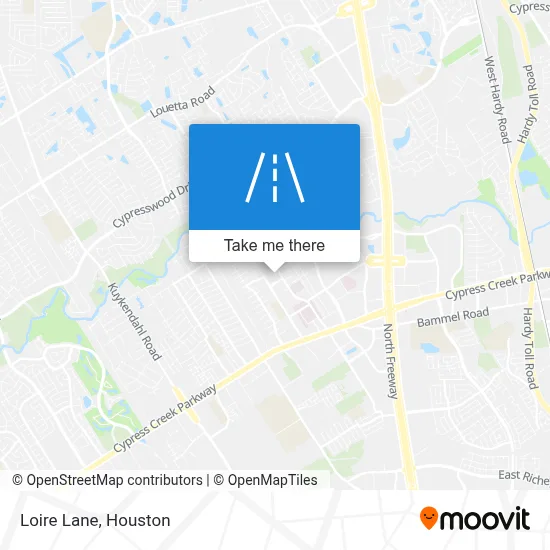 Loire Lane map
