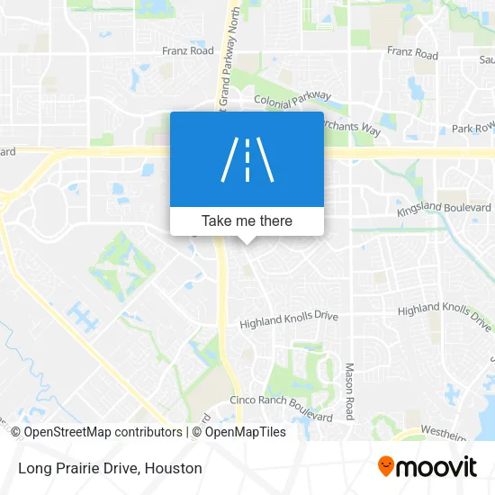 Long Prairie Drive map
