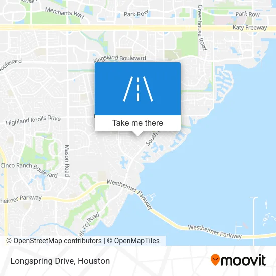 Longspring Drive map