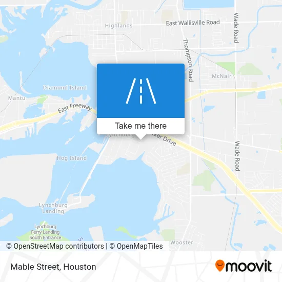 Mable Street map