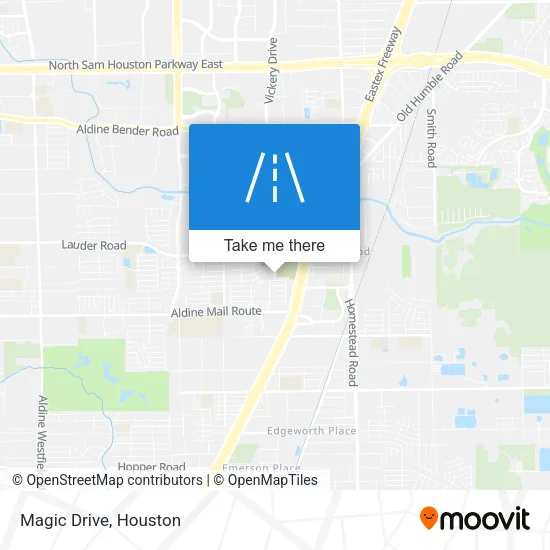 Magic Drive map