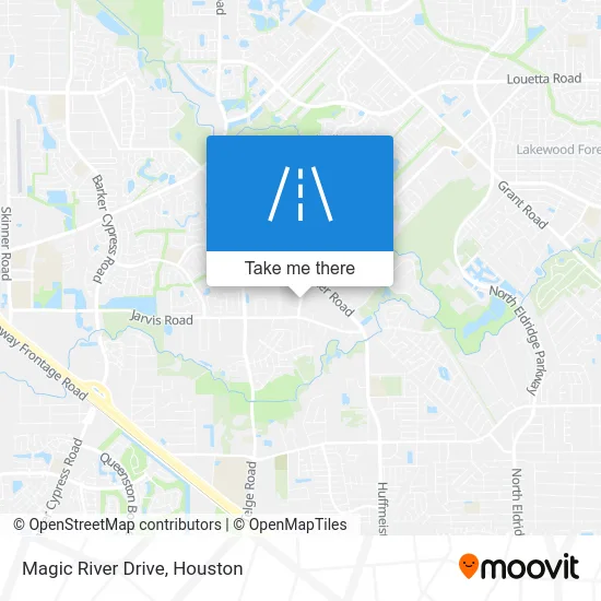 Magic River Drive map