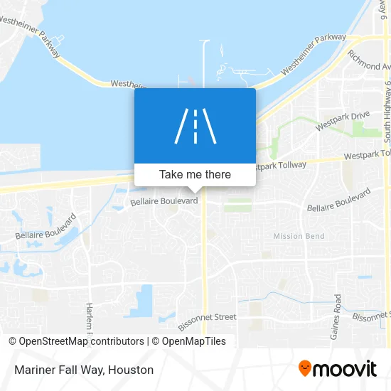 Mariner Fall Way map