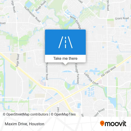 Maxim Drive map