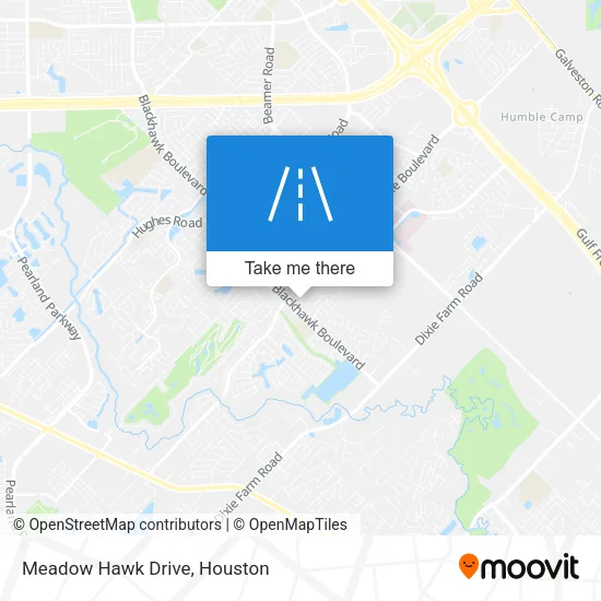 Meadow Hawk Drive map