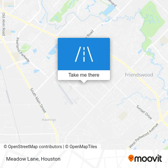 Meadow Lane map