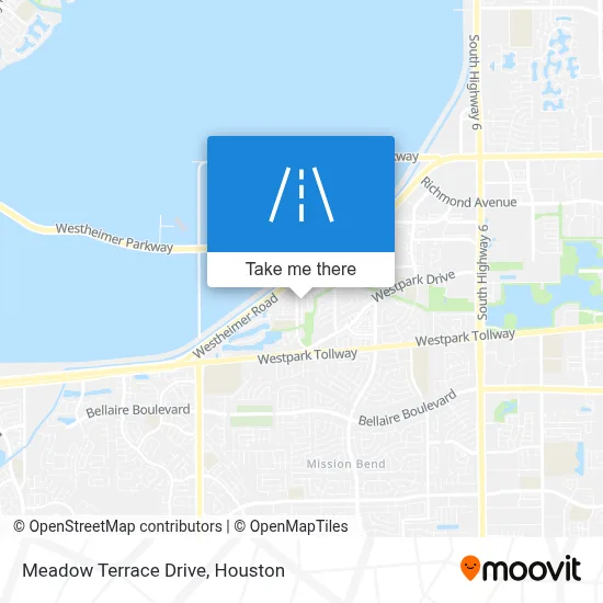 Meadow Terrace Drive map