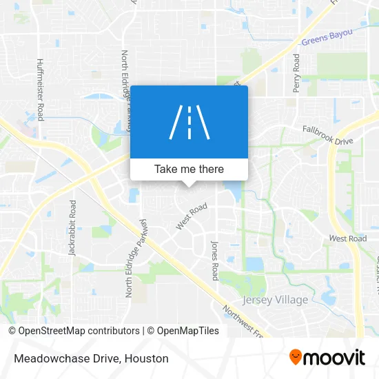 Meadowchase Drive map