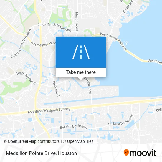 Medallion Pointe Drive map