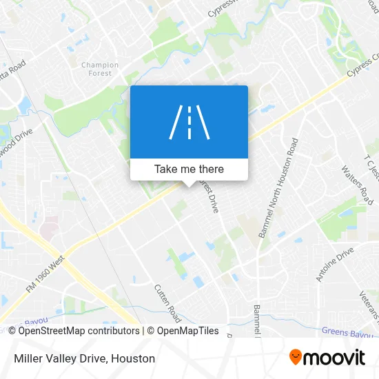 Miller Valley Drive map