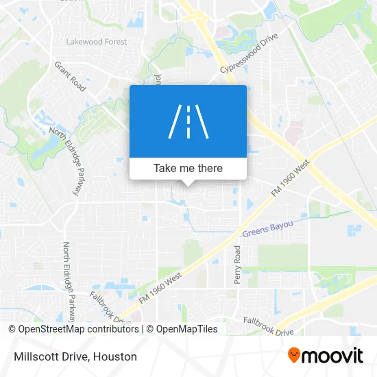 Millscott Drive map
