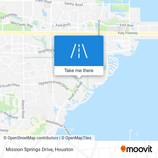 Mission Springs Drive map