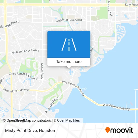 Misty Point Drive map
