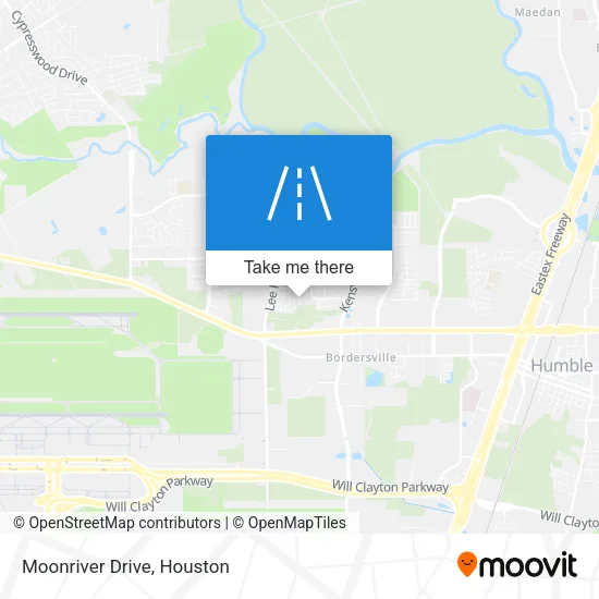 Moonriver Drive map