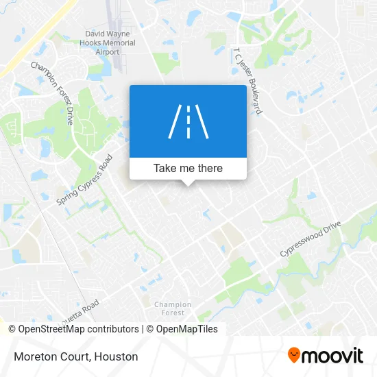 Moreton Court map