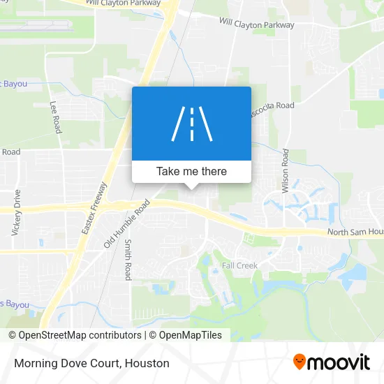 Morning Dove Court map