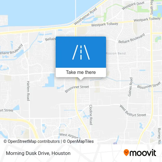 Morning Dusk Drive map