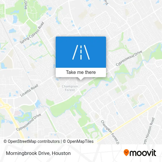 Morningbrook Drive map