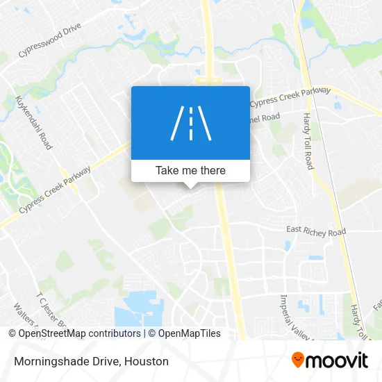 Morningshade Drive map