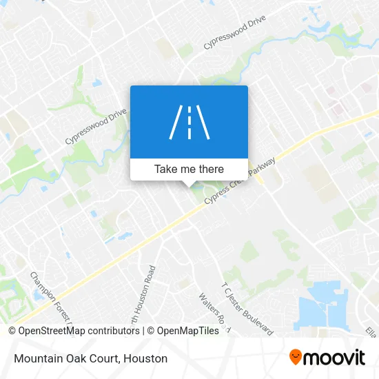 Mountain Oak Court map