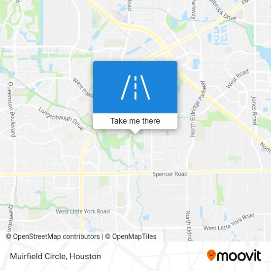 Muirfield Circle map