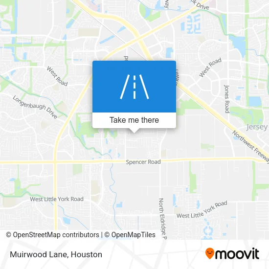 Muirwood Lane map