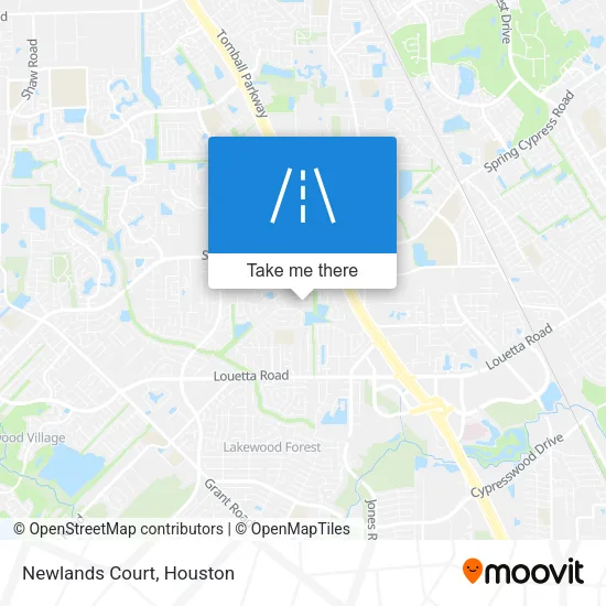 Newlands Court map