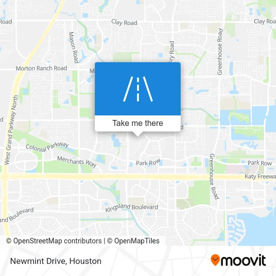 Newmint Drive map
