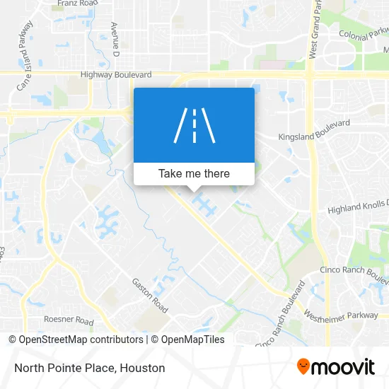 North Pointe Place map