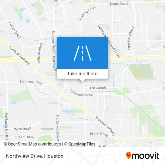 Northview Drive map