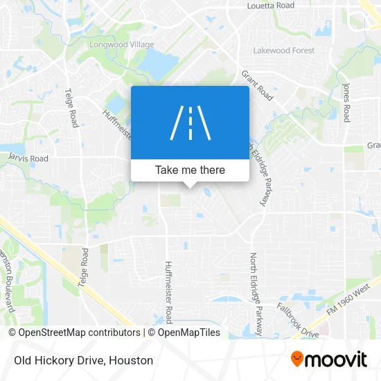 Old Hickory Drive map