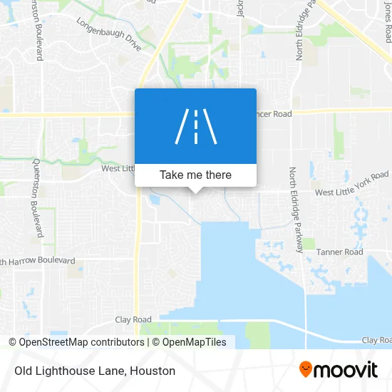 Old Lighthouse Lane map